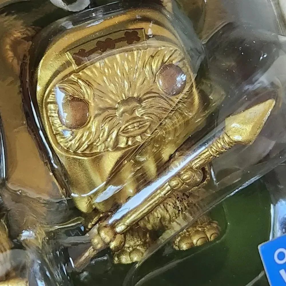 🩵NIB Star Wars Hallmark Chewbacca & Wicket Funko Pop Ornament Set